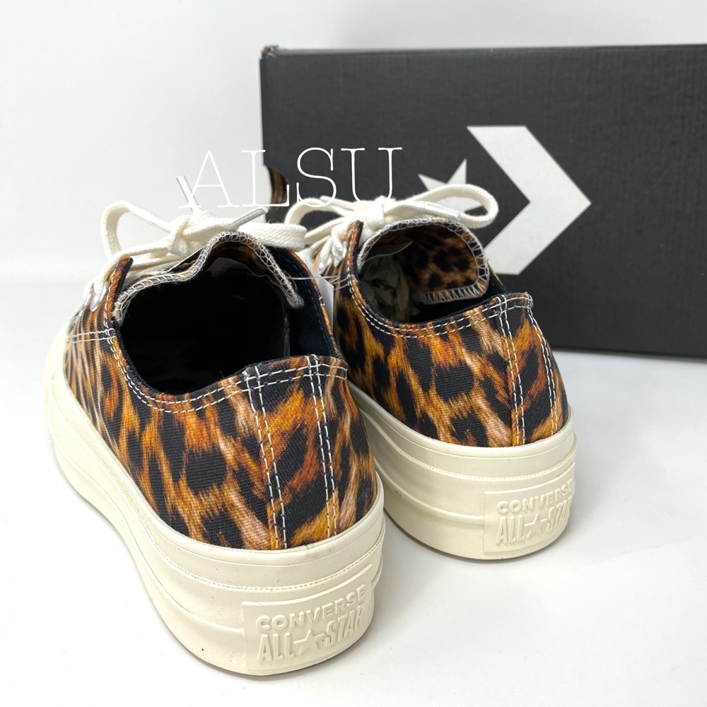 Converse Ctas Lift Canvas Egret Black Women’s Size 7.5 564676C - Picture 9 of 9